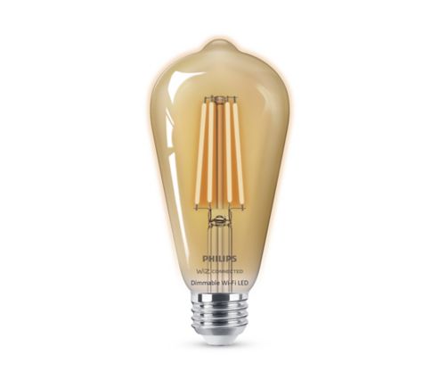 Amber filament sale bulb